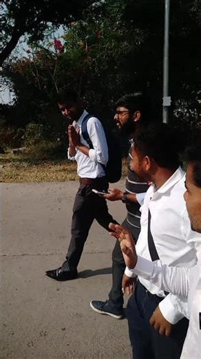 B.Ed.- M.Ed. integrated MGAHV, WARDHA प्रथम दिवस कक्षा हेतु विभाग गमन