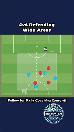 DEFENDING WIDE AREAS! 🛡 | Tactical Defending Drill