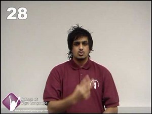 Learn Numbers 20 - 90 in British Sign Language (BSL)