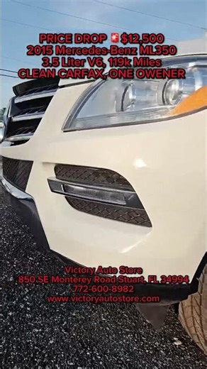 🚨 HUGE Price Drop on This 2015 Mercedes ML350?! One-Owner Luxury SUV Deal 🤯🔥 #forsale