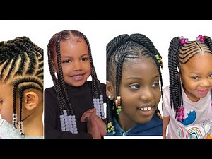 Modèle Tresses Simples et Mignonnes pour Enfants : Guide de Coiffures petites filles