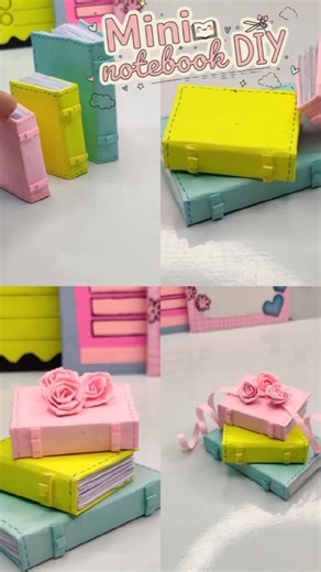 💖 Viral Mini Notebook DIY...#sahanasart #Short#trending