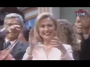 Hillary Clinton Does The Macarena (1996 DNC)
