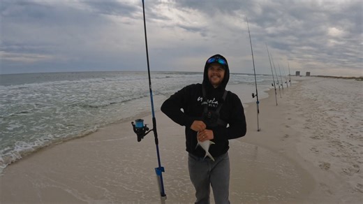 21K views · 217 reactions | Surf Fishing with 25 Rods! | Phil Hollandsworth | Facebook