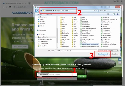 パスワード紛失時にMicrosoft Excelファイルをオンラインで復号化する方法
