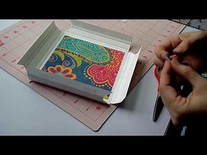Easy Folded Paper Picture Frame Tutorial