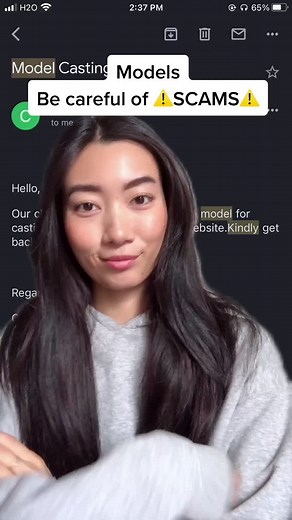 Model Tips: Avoiding Scams in the Industry