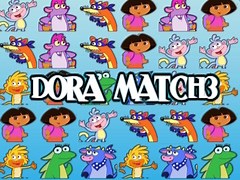 Game Dora Match3 online. Play for free