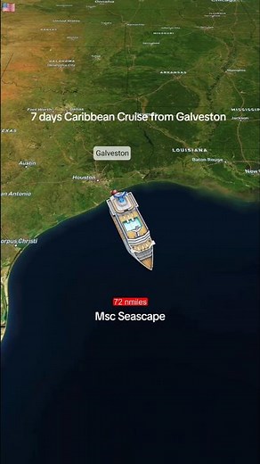 Msc Seascape 7 days Caribbean Cruise from Galveston, Texas