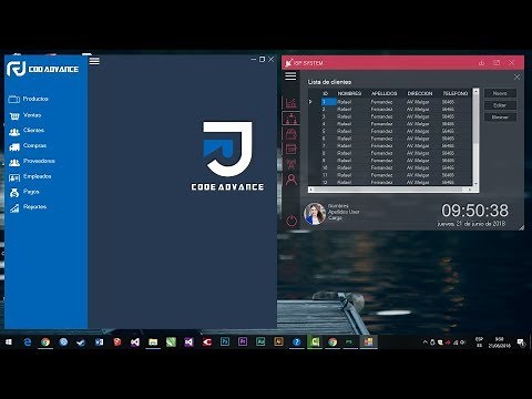 Part 2 / Modern Flat Form, Animated Menu Sliding, Only Form, Full Version / C #, WinForm (Beta)