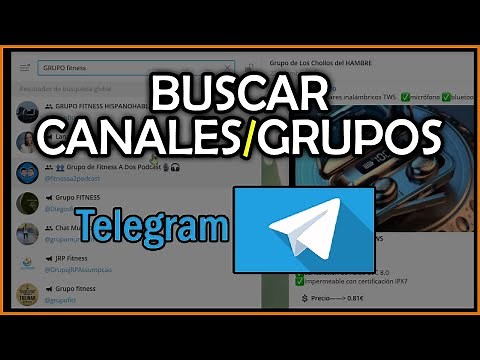 🔵 Cómo Buscar GRUPOS y CANALES en TELEGRAM || Encontrar Fácil
