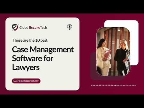 10 Best Case Management Software for Lawyers