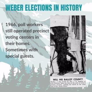What were local elections like during the later half of the 1960s in Weber County? #localhistory #webercounty #weberelections #utahelections #electionsutah #history | Weber County Elections