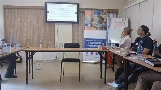 Workshop...The Legal Assistance Centre, with support from the European Union, is currently hosting a Human Rights Day workshop, focusing on community-based human rights capacity building, documentation skills, project reflection and planning by San trainee paralegals. The event is taking place at Tilla’s Guesthouse for the whole day, under the theme ‘Empowering San Communities: Legal Capacity Building For Human Rights Access’. Video: Iuze Mukube | New Era Newspaper