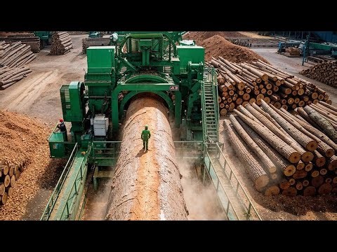 Inside a Pallet Manufacturing Plant: From Scrap Wood to Heavy-Duty Shipping Pallets (Full Process)