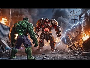 Hulk Vs Cyborg Juggernaut – The Ultimate Power Clash | Epic 3D Cinematic Fight