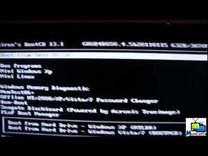 How to remove a Bios Password using the Hiren's BootCD 15 2 YouTube