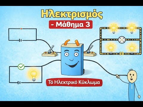 Φυσικά Δημοτικού Σχολείου- Ηλεκτρισμός-Μάθημα 3/Το ηλεκτρικό Κύκλωμα