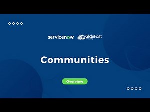 Communities in ServiceNow | Share The Wealth