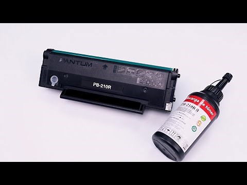 Toner recarregável para Impressoras e Multifuncionais Elgin Pantum PB-210R
