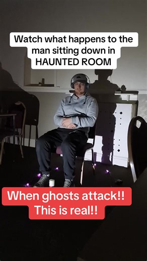 112K views · 306 reactions | HE WASNT EXPECTING A GHOST TO ATTACK!! The moment GHOST attacks man sitting down! This is footage captured from a paranormal investigation!!! #poltergeist #poltergeistactivity #ghost #ghostattack #spiritattack #whenghostsattack #realghostattack | Project reveal - Ghosts of Britain | Facebook