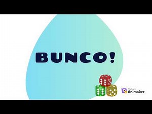 Bunco Tutorial For Kids