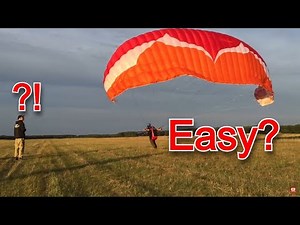 Why paraglider launches feel harder than they are?