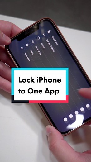 How to Lock Your iPhone or iPad to a Single App