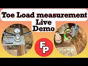 Toe load measurement | toe load measurement device | toe load of an elastic rail clip | toe load
