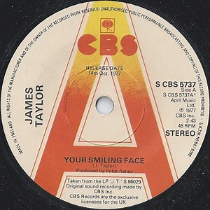 James Taylor - Your Smiling Face