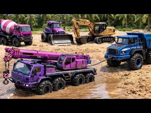 Construction Chaos: What’s Happening with These Heavy Machines? 🚧| Funny Beast Garage Animation
