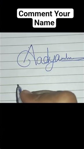 Name Writing Easy Drawing #drawing #handwriting