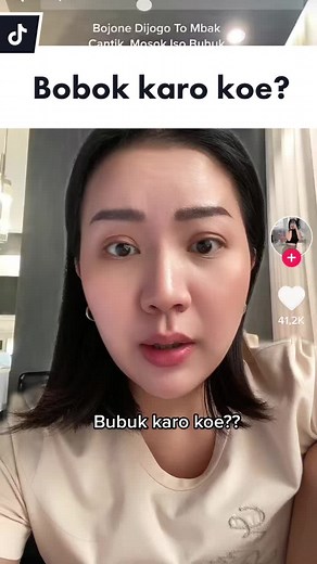 Model Bahasa Jawa: Bobok karo koe? Bubuk karo koe??