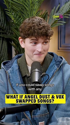 What if Angel Dust and Vox swapped songs in Hazbin Hotel? 🤔🎵 #HazbinHotel #BlakeRoman