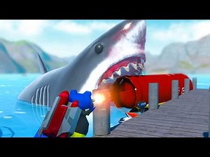 Exploding the New MEGALODON - Amazing Frog 205
