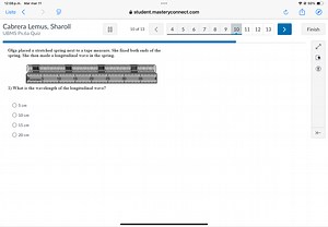 12:08 p.m. Mar mar 1150%Listostudent.masteryconnect.comCabr... | Filo