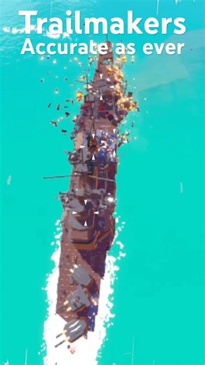 Trailmakers - Armor is worth the comp…#trailmakers #tutorial #battleship #yamato #japan #plane