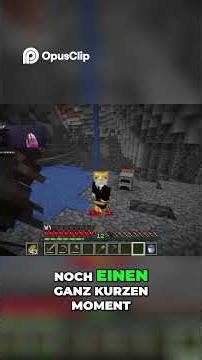 Cave Erkundung wird WILD Minecraft #minecraft #adventure #shorts #gaming #bastighg #bastian
