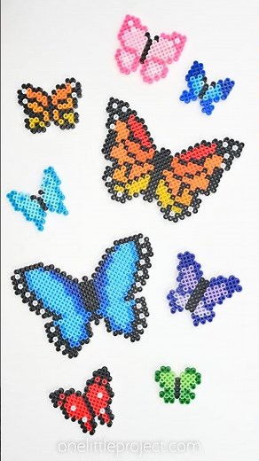 Perler Bead Butterfly 🦋 🦋 🦋