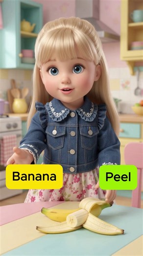 Do You Know Fruit Skin Names? 🍎 | Kids English Vocabulary #shorts