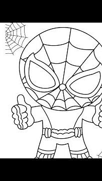 How to Draw Spiderman for Kids