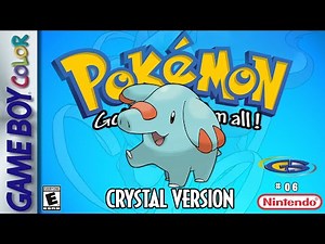 POKEMON CRYSTAL Walkthrough Gameplay | Part 06: Where to Catch Phanpy (FULL GAME)
