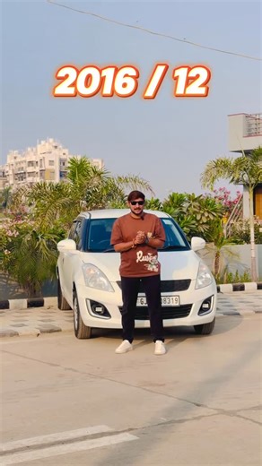 B.K.AHIR on Instagram: "RADHE KRISHNA AUTO *Reg.No. * GJ23BD8319 🏭 *Make :- MARUTI 🚘 *Model:- * :- SWIFT 🗓 *Year :-* 2016.12 🚘 *Version !:-*VXI ⛽ *Fuel :-* PETROL 🎨 *Colour :-* WHITE 👤 *Owner :-* 1 💴 Insurance:-2026.12 🎚️ K/m. 52000 price.,,, Call only 🔑🔑,Key.... #usedcars #forsale #cars #maruti #swift"