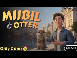 Mijbil the Otter Class 10 | Full Story Explanation | Animated Summary | First Flight Chapter 6