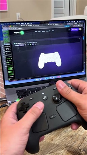 This controller tester website has a Konami code Easter egg. 🤣 joypad.ai