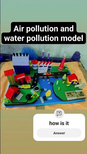 Air pollution Water pollution model