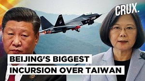 9.1K views · 17 reactions | A record 38 Chinese military jets crossed into Taiwan's defence zone as Beijing marked the founding of the People's Republic of China, Taipei said on Saturday. | News18 | Facebook