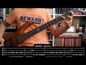 GREEN DAY - She (bass cover w/ Tabs)