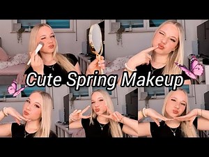SPRING MAKE-UP TUTORIAL 🤍 GRWM 💕 HEY ISI