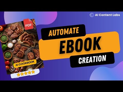 Create Professional Cookbook PDFs with AI – Automate Ebook Creation in Bulk